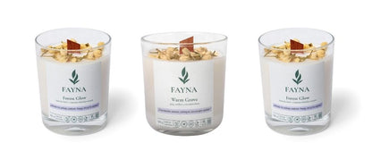 Kolekcia 3 sviečok - GLOW